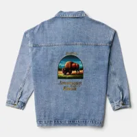 American Buffalo Bison Denim Jacket