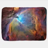 Orion Nebula Space Galaxy Receiving Blanket