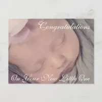 Congrats on your New Baby Girl Card