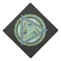 Mystic Celtic Triad Graduation Cap Topper