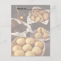 Bakery and Breads Recipe 2 Blank Card