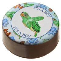 Sea Turtle Under the Sea Themed Baby Shower Chocolate Covered Oreo