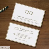 Minimalist Professional Company Logo Business Card