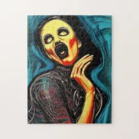 Scream  jigsaw puzzle