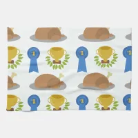 Winner Winner Chicken Dinner Pattern Towel