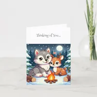 Winter Wonderland Blank Note Card