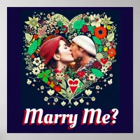 Marry Me | Proposal Poster