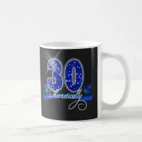 Theoretically Thirty Sparkle ID191 Coffee Mug