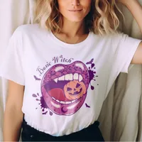 Basic Witch Modern Womens Halloween T-Shirt