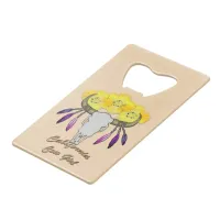 California Boho Cowgirl Credit Card Bottle Opener