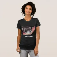Adorable Sable Ferret Photo T-Shirt