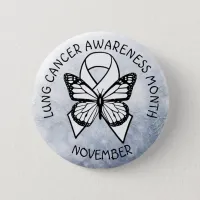 Lung Cancer Awareness MOnth November Button