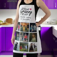 Best Granny Ever Grandmother & Kids Photo Collage Apron