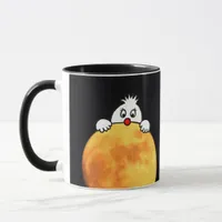 Cute man in the moon mug