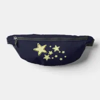 Golden Starburst Fanny Pack