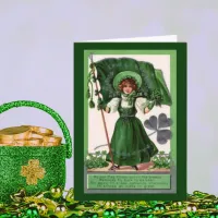 Vintage St. Patrick's Day Erin Go Bragh Card