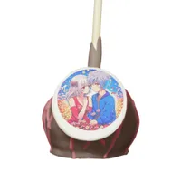 Anime Themed Valentine's Day Party Cake Pops