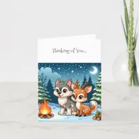 Winter Wonderland Blank Note Card