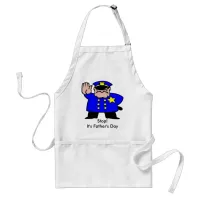 Policeman - Father's Day Adult Apron