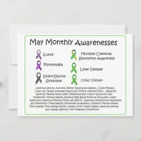 May Monthly Health Awareness 