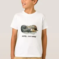 Funny, sleeping meerkats T-Shirt