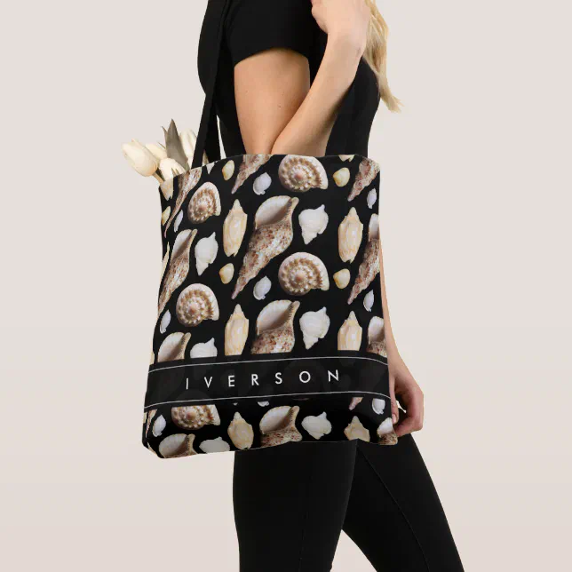 Tropical Vintage Seashells of Southeast Asia Tote Bag