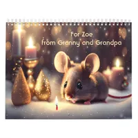 Cute animals, dwarfes and more for children  calendar