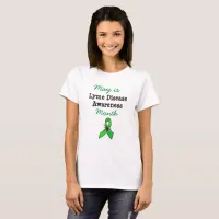 May is Lyme Disease Awareness Month Tick  Shirt