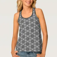 Classic Black and White Tank Top