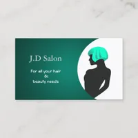 aqua Hair Salon businesscards Business Card