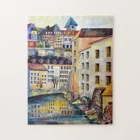 Stockholm Gamla Stan - Old Town Jigsaw Puzzle