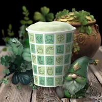 St. Patrick's Hand Drawn Icons ID635 Paper Cups