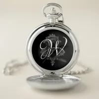 Personalized Monogram Initial  Pocket Watch