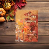 Fall Branches 1 Timothy 4:4 Happy Thanksgiving Card