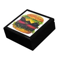 Double Deluxe Hamburger with Cheese Gift Box