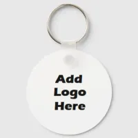 Add Your Business Logo Here Keychain