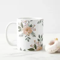 Floral Pattern Coffee Mug