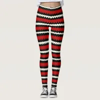 Snake Skin Pattern, Kingsnake Scales Leggings