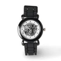 Monarchia Black Letter "A" Watch