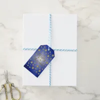 Christmas feeling - golden stars gift tags