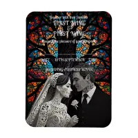 Wedding couple personalised gift ideas magnet