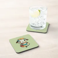 Sheep Ballerina Beverage Coaster