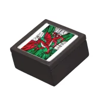 Personalized Welsh Red Dragon Designer Jigsaw Puzz Gift Box