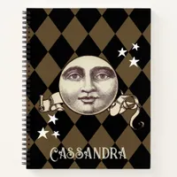 Nostalgic Vintage Steampunk Fantasy  Notebook