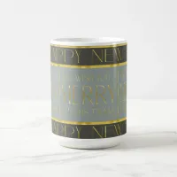 Earth Tones Christmas Pattern#35b ID1009 Coffee Mug