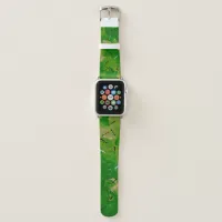 Green Abstract Acrylic Apple Watch Band