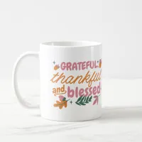 Thanksgiving Typography Mug