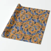 William Morris Inspired Christmas Elegant Wrapping Paper