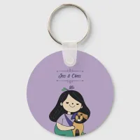 Dog Love Keychain