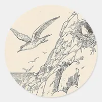 The Sea Gulls Classic Round Sticker